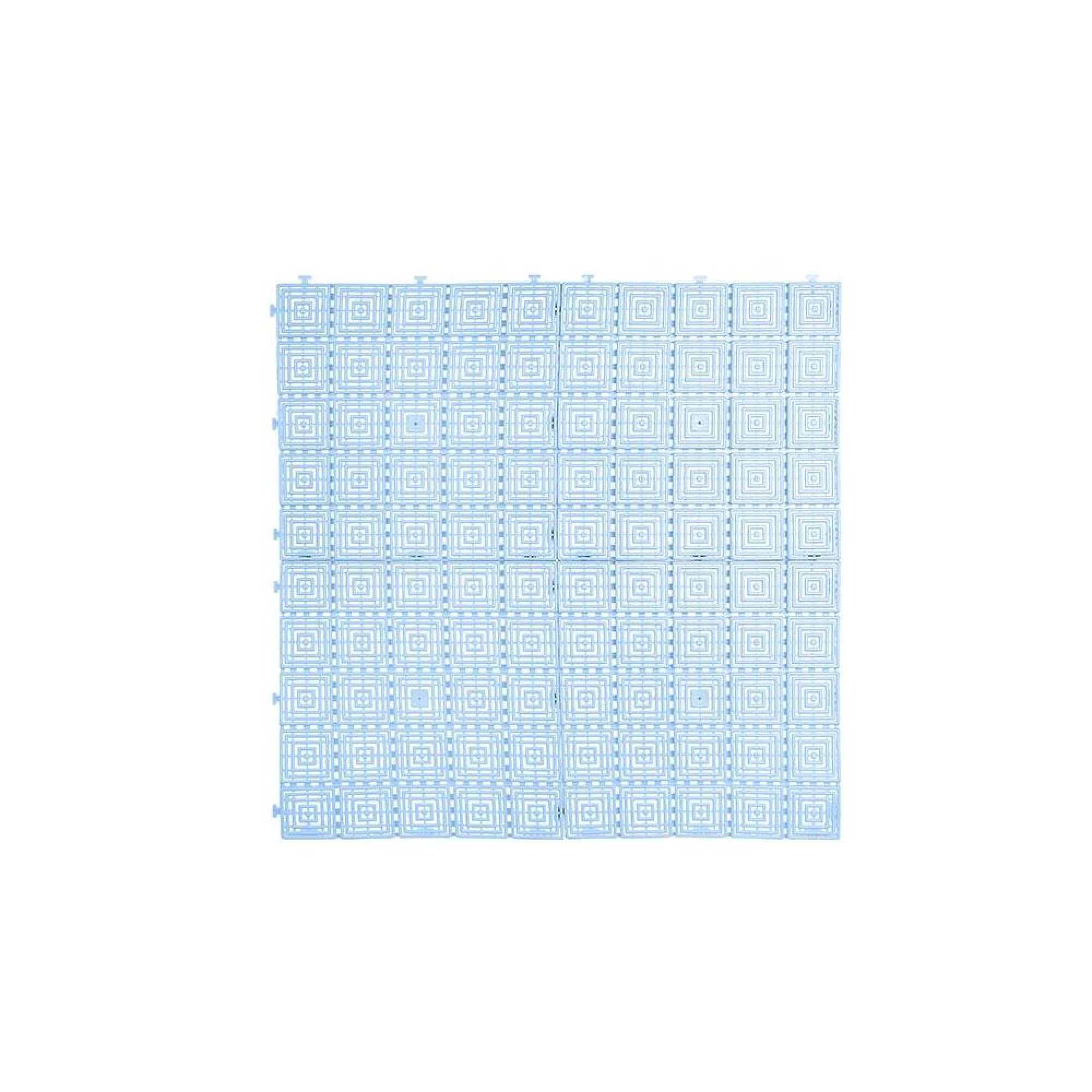 کاشی ئەرزی پلاستیکی - شین