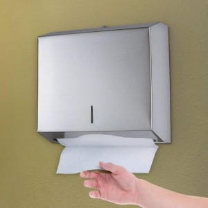 هەڵگری دەستکێشی کاغەزی Z  لە 200 کاغەز 262*80*210 ملم - کرۆم