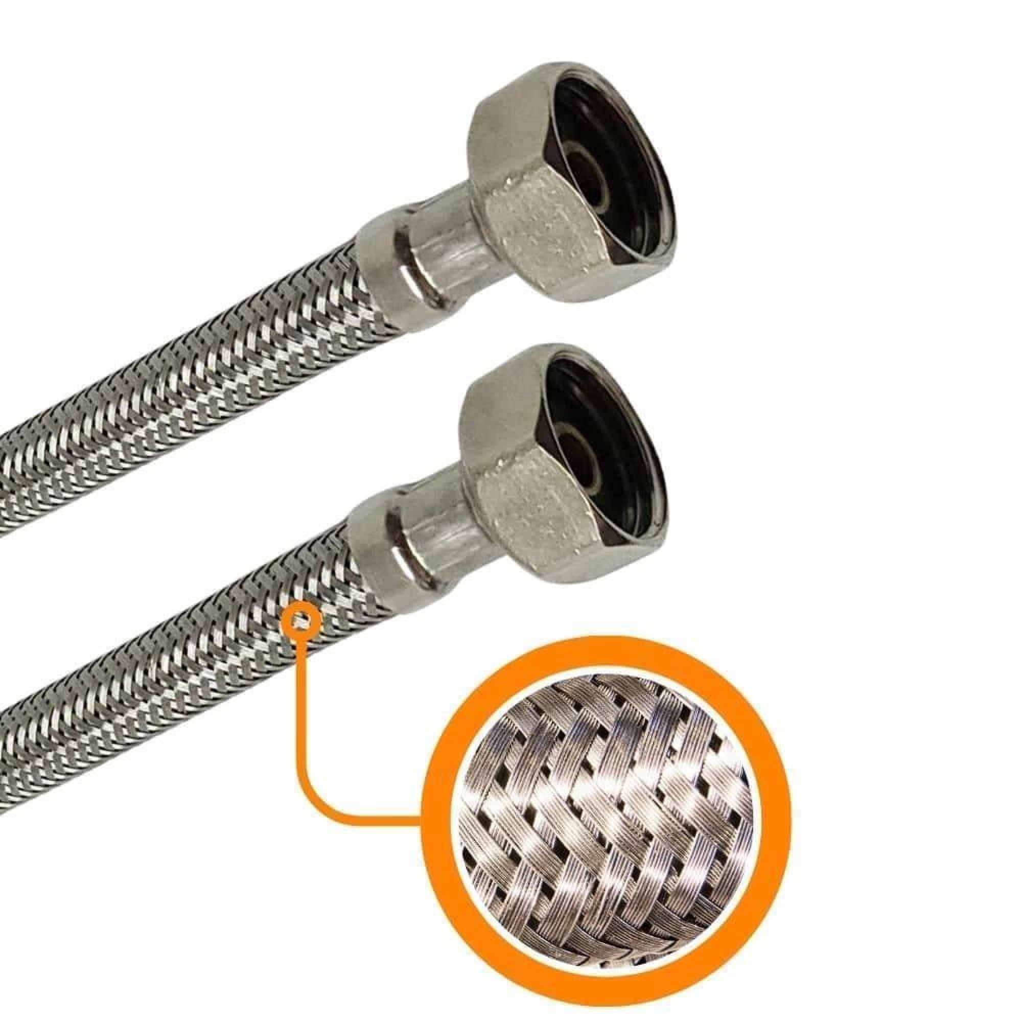 سۆندەی ستیلی درێژبوو 60 سم 1/2 - 1/2 ئینج - 121260