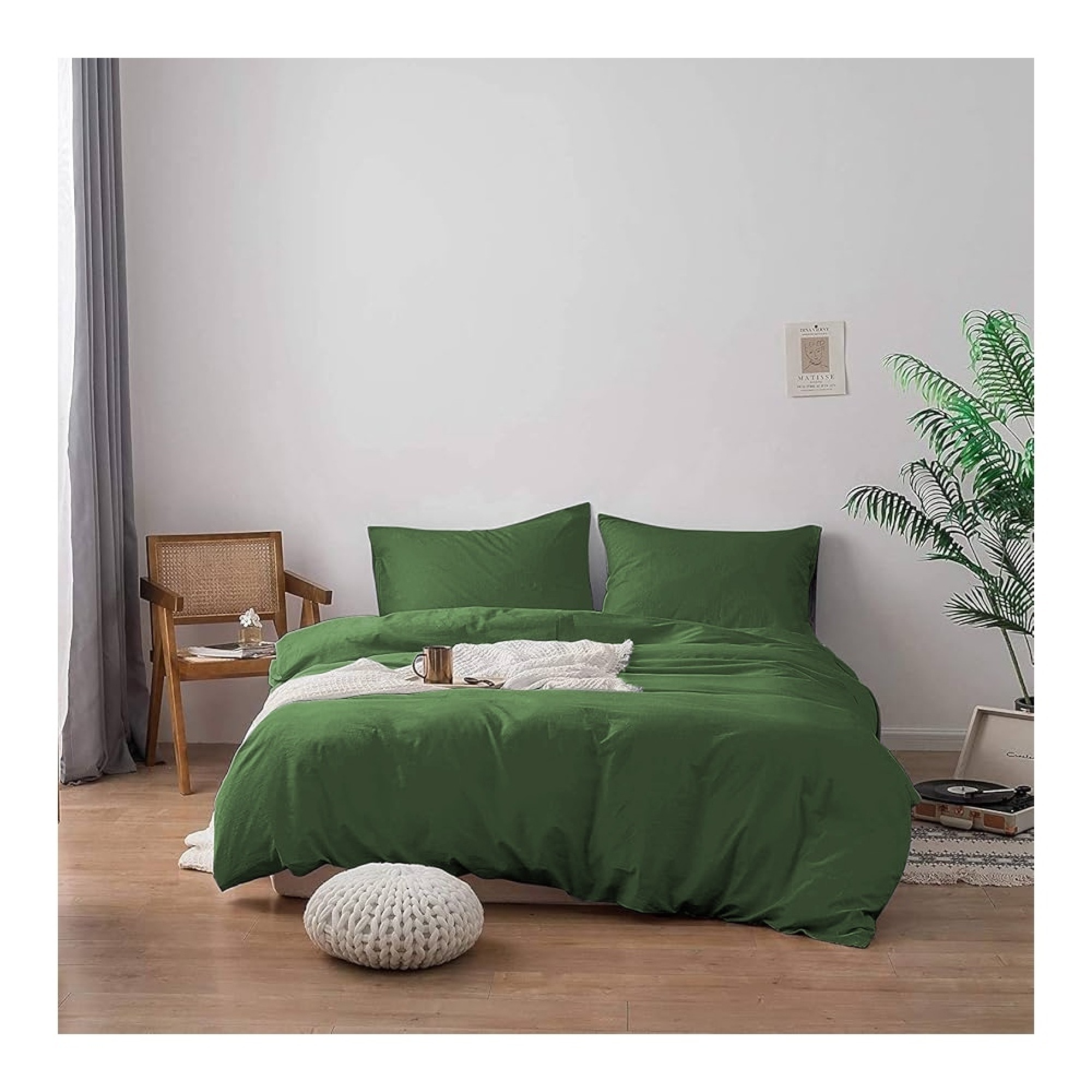 سێتی خەوتن دوو کەسی - سەوز