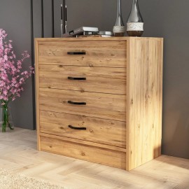 دۆڵابی 4 کشۆ جۆری تینا 79*38*86 سم - داری سنۆبەری ئەتلەنتی