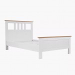 جێگەی نوستن جۆری هامپتۆن 160*200 سم؛ سپی