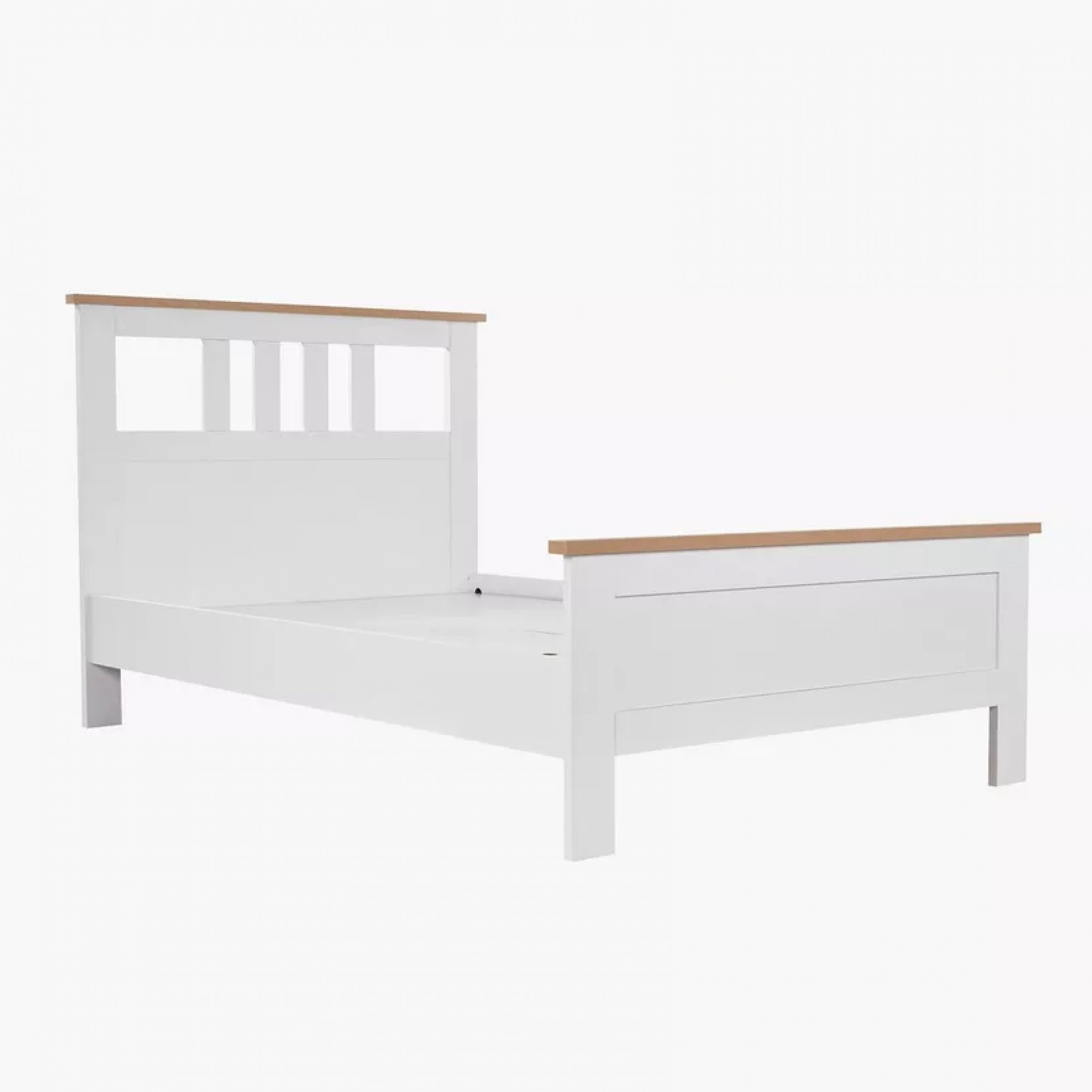 جێگەی نوستن جۆری هامپتۆن 160*200 سم؛ سپی