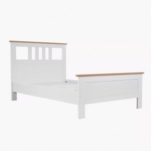 جێگەی نوستن جۆری هامپتۆن 160*200 سم؛ سپی