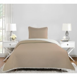 جێگەی نوستنی پۆمپۆم 180*250 سم - قاوەیی