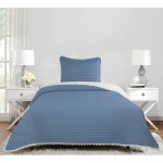 جێگەی نوستنی پۆمپۆم 180*250 سم - شین