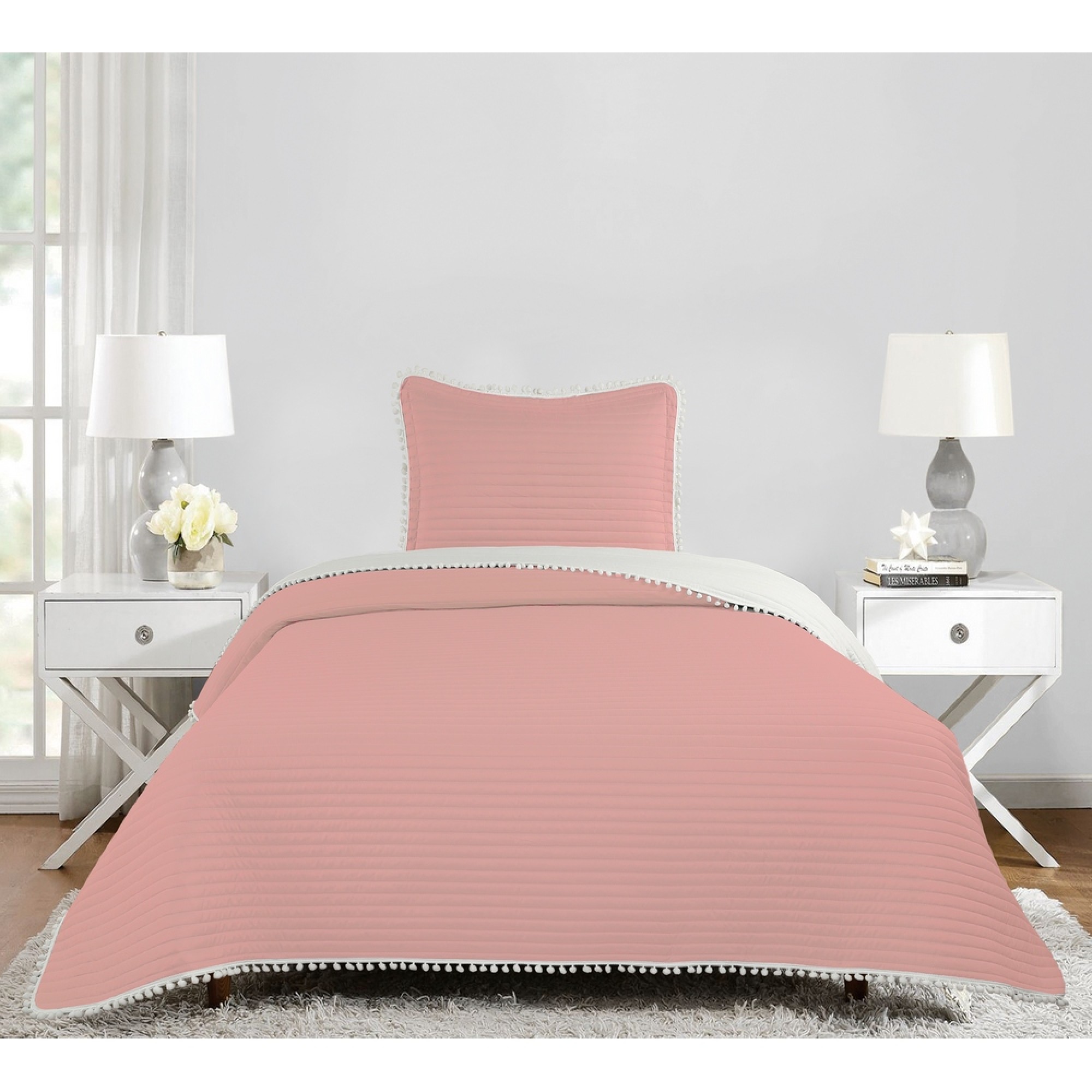 جێگەی نوستنی پۆمپۆم 180*250 سم - پەمەیی