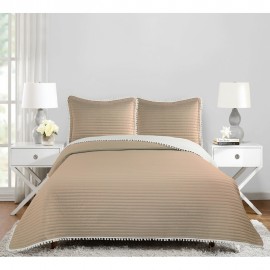 جێگەی نوستنی پۆمپۆم 250*260 سم - قاوەیی