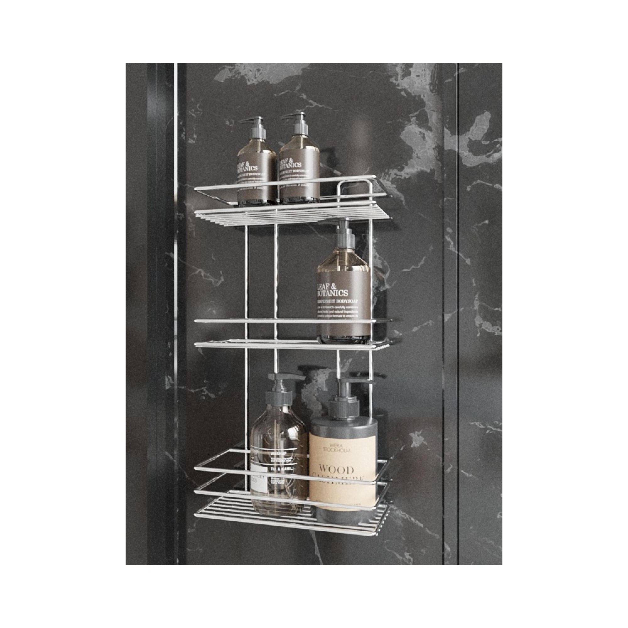 ڕەفەی گەرماو ٣ قات - کرۆم - SB006-C