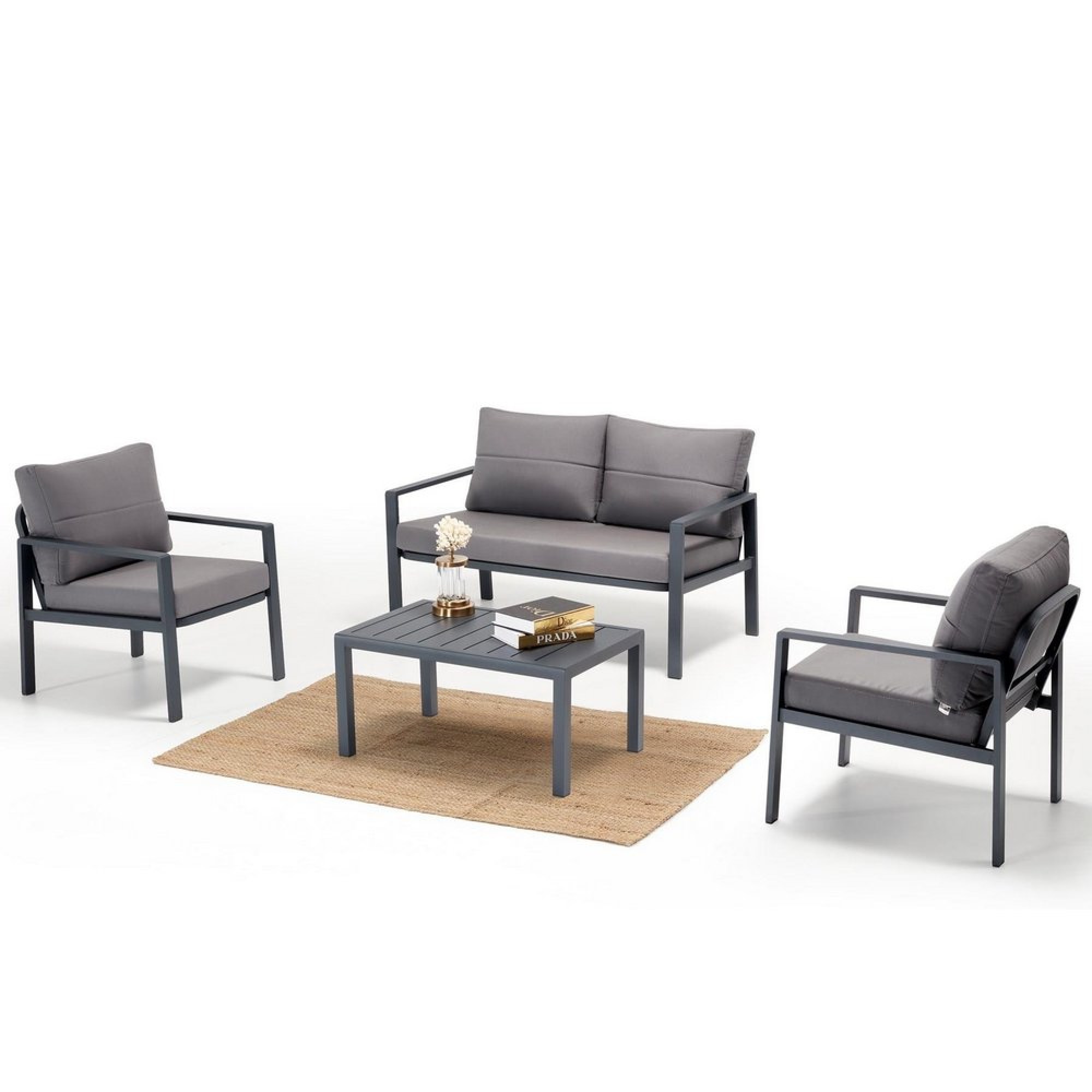 سێتی دانیشتنی 2+1+1+1 مێزی ناوەڕاست جۆری سیێنا - ئەنتراسایت