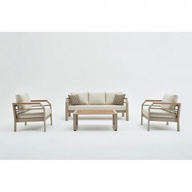 سێتی دانیشتن 3+1+1+1 مێزی ناوەڕاست جۆری ئاسنتۆ - بێجی