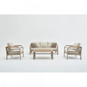 سێتی دانیشتن 3+1+1+1 مێزی ناوەڕاست جۆری ئاسنتۆ - بێجی