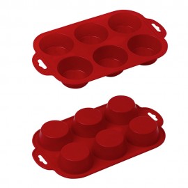 قاڵبی کێکی مافینی سلیکۆن 6 دانە OKY-057