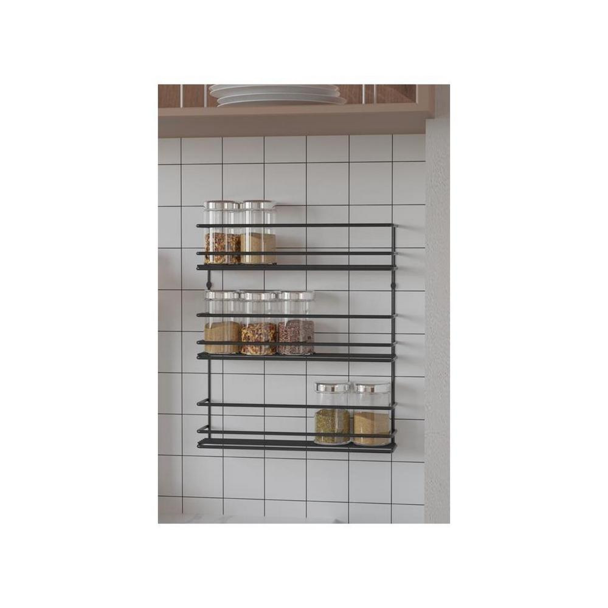 ڕێکخەری ڕەفەی بەهارات ٣ قات - کرۆم - VM003-C