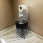 کلینسی تەوالێتی چوارگۆشەی و سەبەتەی زبڵ 5 لیتر - کرۆم - SB422-C