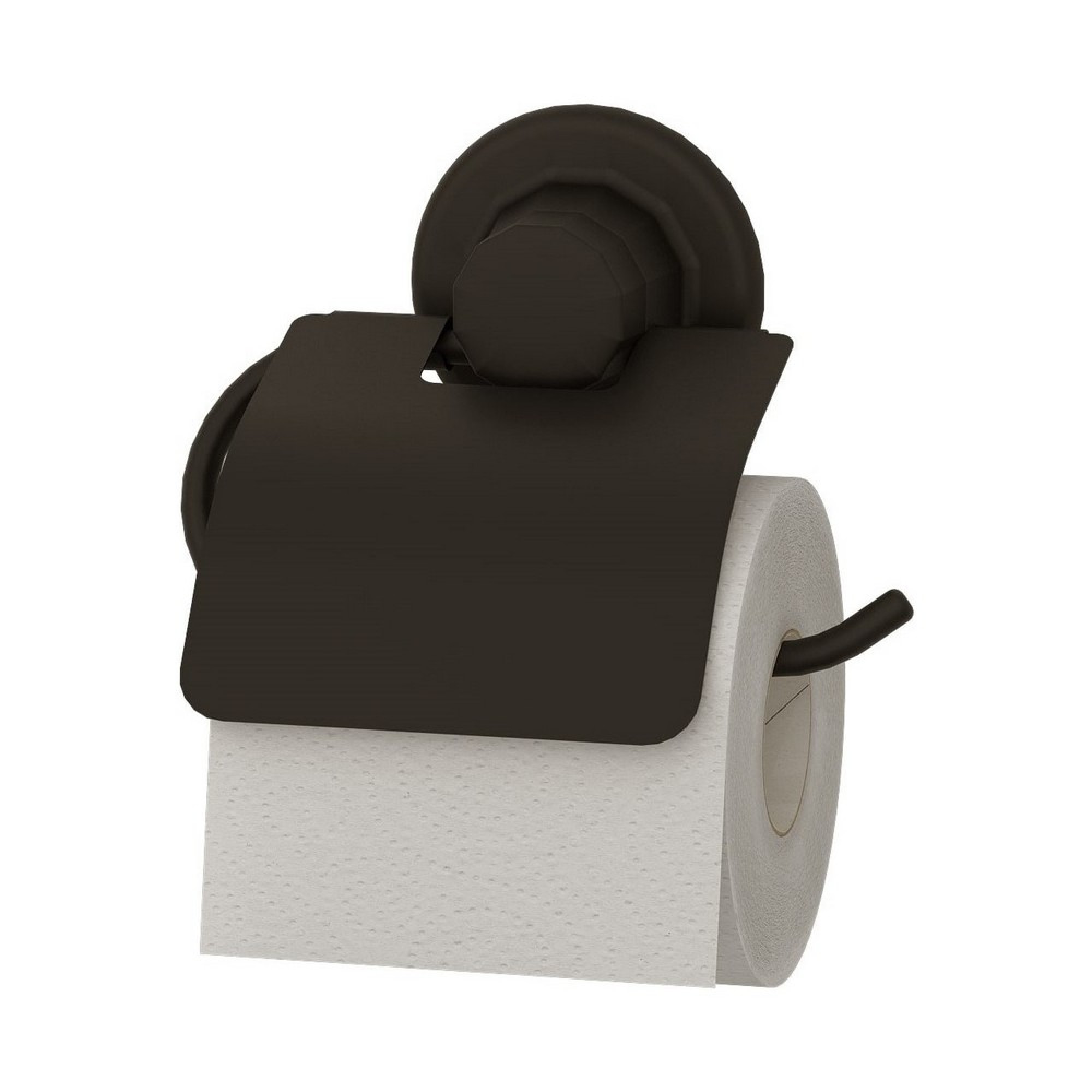 هەڵگری کلینسی تەوالێت بە کەڤەر - ڕەش - SV422-B