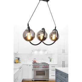 چرای هەڵواسراوی 3 گڵۆپی سپی جۆری سارمال - ڕەش و کرۆم - TAS.01831