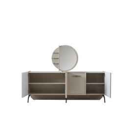 کۆنسۆڵی لەگەڵ ئاوێنە جۆری لونا 82*208*49 سم