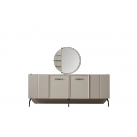 کۆنسۆڵی لەگەڵ ئاوێنە جۆری لونا 82*208*49 سم