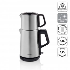 سێتی چایکوڵی کارەبایی تی چارم ; ئینۆکس - AR3143X