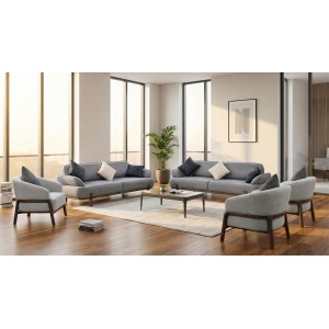 سێتی دانشتنی 10 کەسی 3+3+1+1+1+1 جۆری گوجو