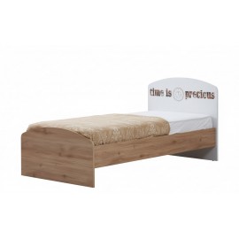 جێگەی نوستن جۆری تایم 100*200 سم؛ قاوەیی