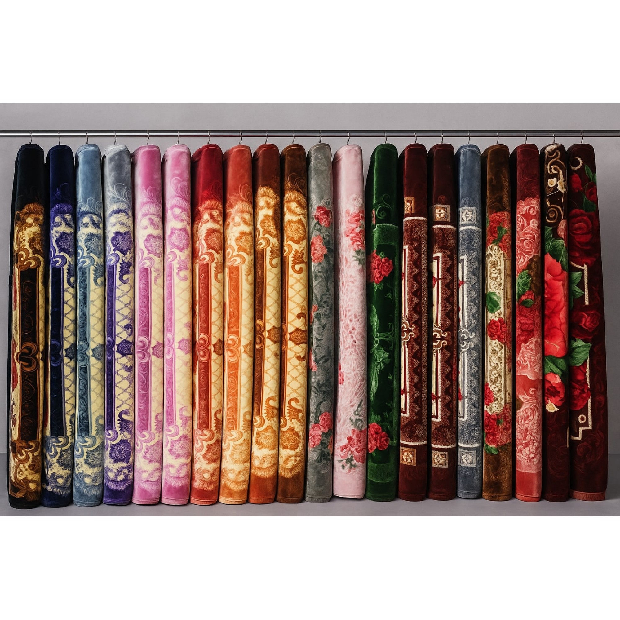 بەتانی 160*220 سم 3  کگم؛ ڕەنگی جۆراوجۆر - 160220