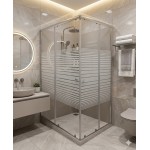 کابینەی دووشی نەخشداری بیگ کالم 120*80*185 سم 5 ملم
