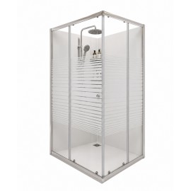 کابینەی دووشی نەخشداری بیگ کالم 120*80*185 سم 5 ملم