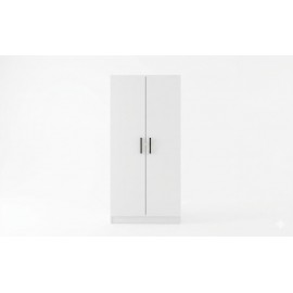 دۆلابی جلوبەرگی دوو دەرگای یونا 90*210 سم؛ سپی - FLY220670 