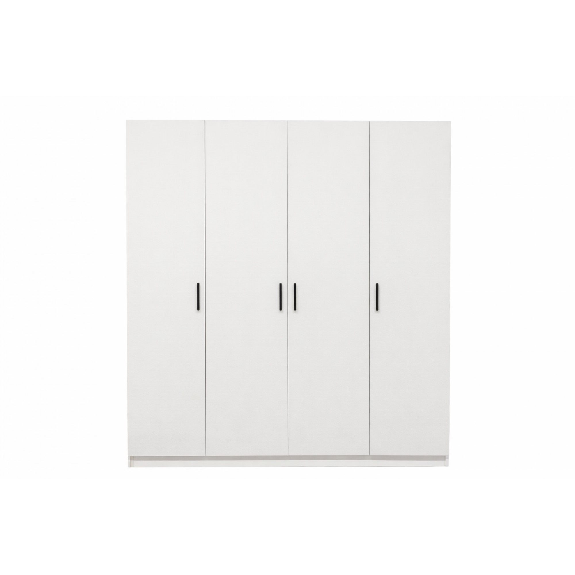 دۆلابی جل و بەرگ 4 دەرگا 180*210 سم جۆری کێلی؛ سپی - FLY220672 - FLY220672