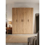 دۆلابی جلوبەرگی کێلی 4 دەرگایی 180×210 سم ; دۆرێ - FLY220710