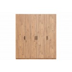 دۆلابی جل و بەرگ 4 دەرگا 180*210 سم جۆری کێلی؛ سنەوبەری ئەتڵەسی - FLY220672 - FLY220672