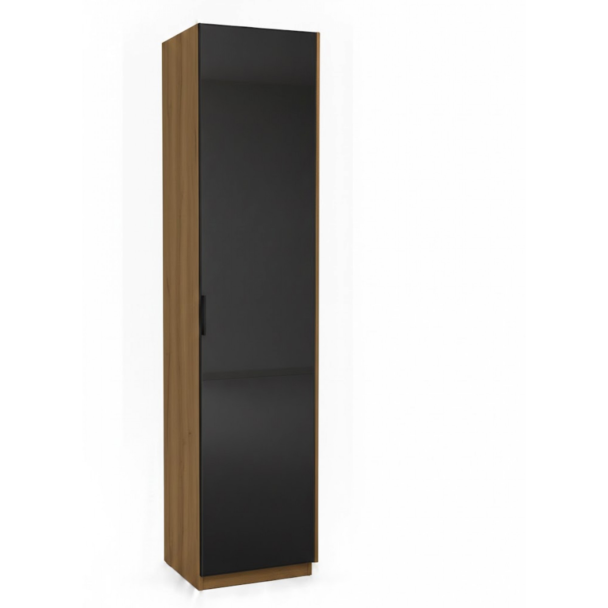 دۆلابی گۆشەی جل و بەرگ 1 دەرگا و ڕەفدار 210 سم؛ دۆرا