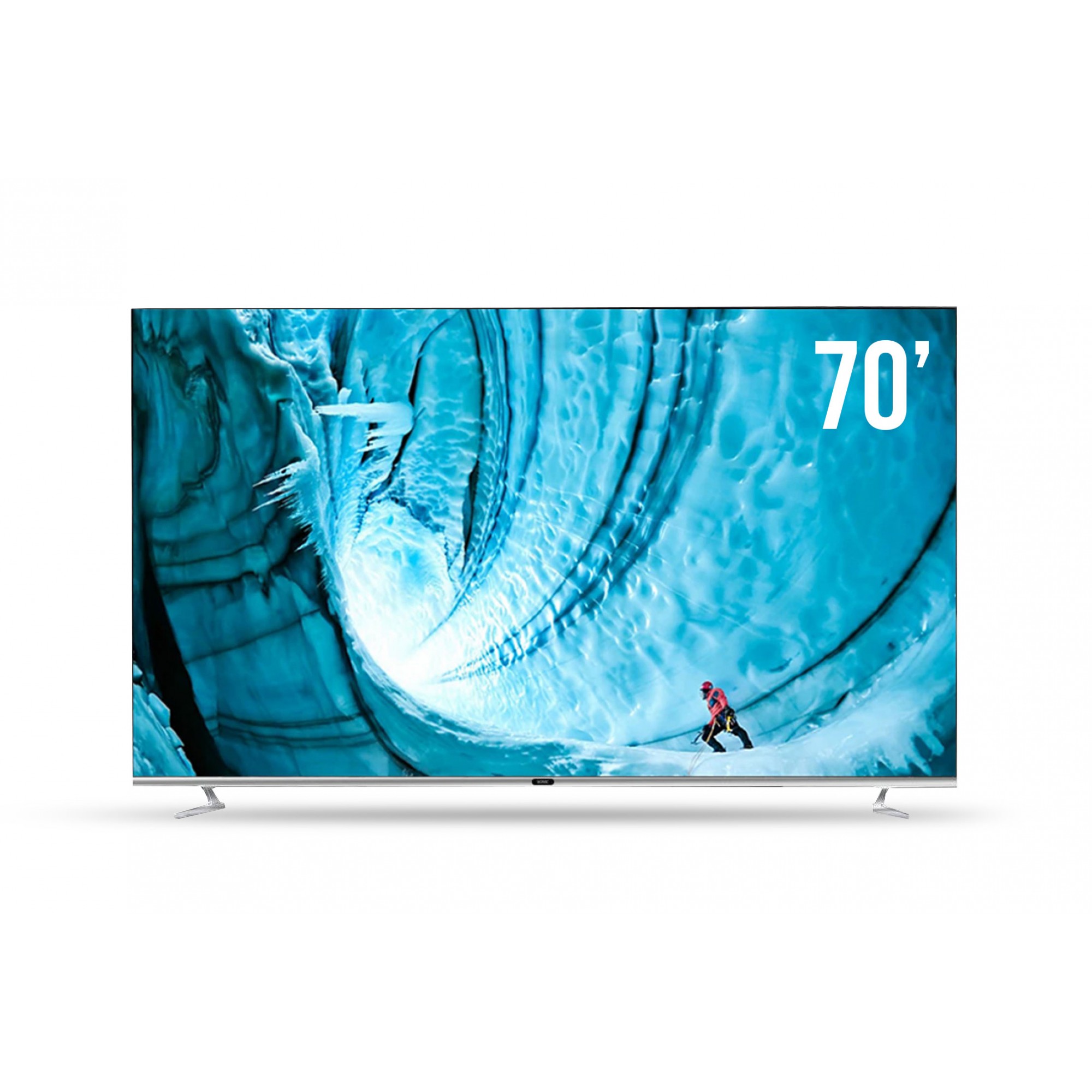 شاشەی تەلەفزیۆن QLED جۆری WUHD سمارت 70 ئینج 