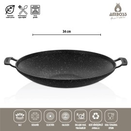 تاوەی وۆک جۆری ڤایۆلێت 34 سم - VIO-7975