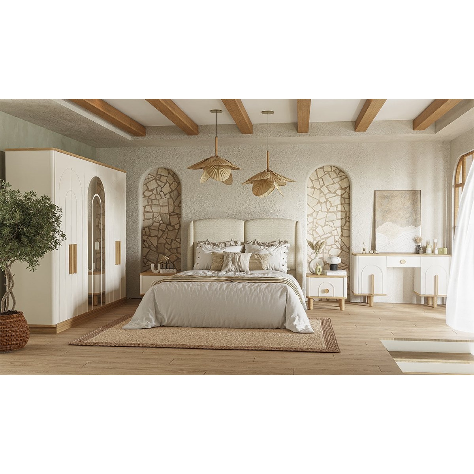 سێتی ژووری نوستن و ژووری دانیشتن 21 پارچە - کەمپەین