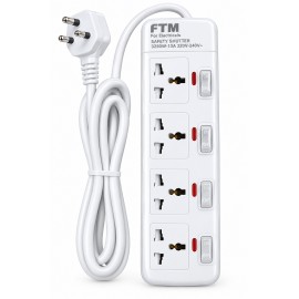وایەری درێژکەرەوەی کارەبایی 4 خانەیی ئەرسدار 3 مەتر - ET 904