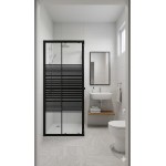 کابینەی دوشی ڕەش 100×100×185 سم 4 ملم (LINE)