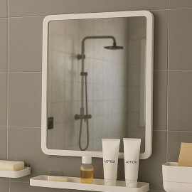 ئاوێنەی مۆلیێت 39.5×52 سم ; سپی - M-12501