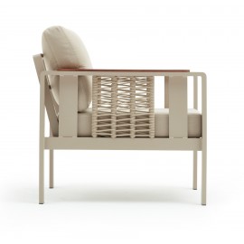 سێتی دانیشتنی جۆری ئەلیز 3+1+1 + مێزی بەرز؛ داری ئیرۆکۆ