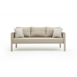 سێتی دانیشتنی جۆری ئەلیز 3+1+1 + مێزی بەرز؛ داری ئیرۆکۆ