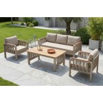 سێتی دانیشتنی کۆلینی 3+1+1 + مێزی بەرزی ئیرۆکۆ; لمی - TRIOLE03