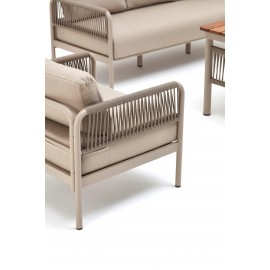 سێتی دانیشتنی لۆیا 3+1+1 + مێزی بەرزی ئیرۆکۆ; لمی - New Melon