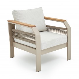 سێتی دانیشتنی مۆرینتۆ 3+1+1 + مێزی بەرزی ئیرۆکۆ ; لمی - AGVA01