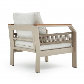 سێتی دانیشتنی مۆرینتۆ 3+1+1 + مێزی بەرزی ئیرۆکۆ ; لمی - AGVA01