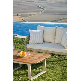 سێتی دانیشتنی نۆڤا 2+1+1 + مێزی ناوەڕاستی ئەلەمنیۆم ; New Melon - 7006