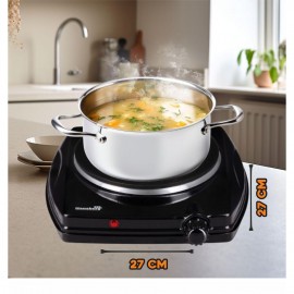 تەباخی سەرکاونتەری کارەبایی تاک; ڕەش - HB-519NG