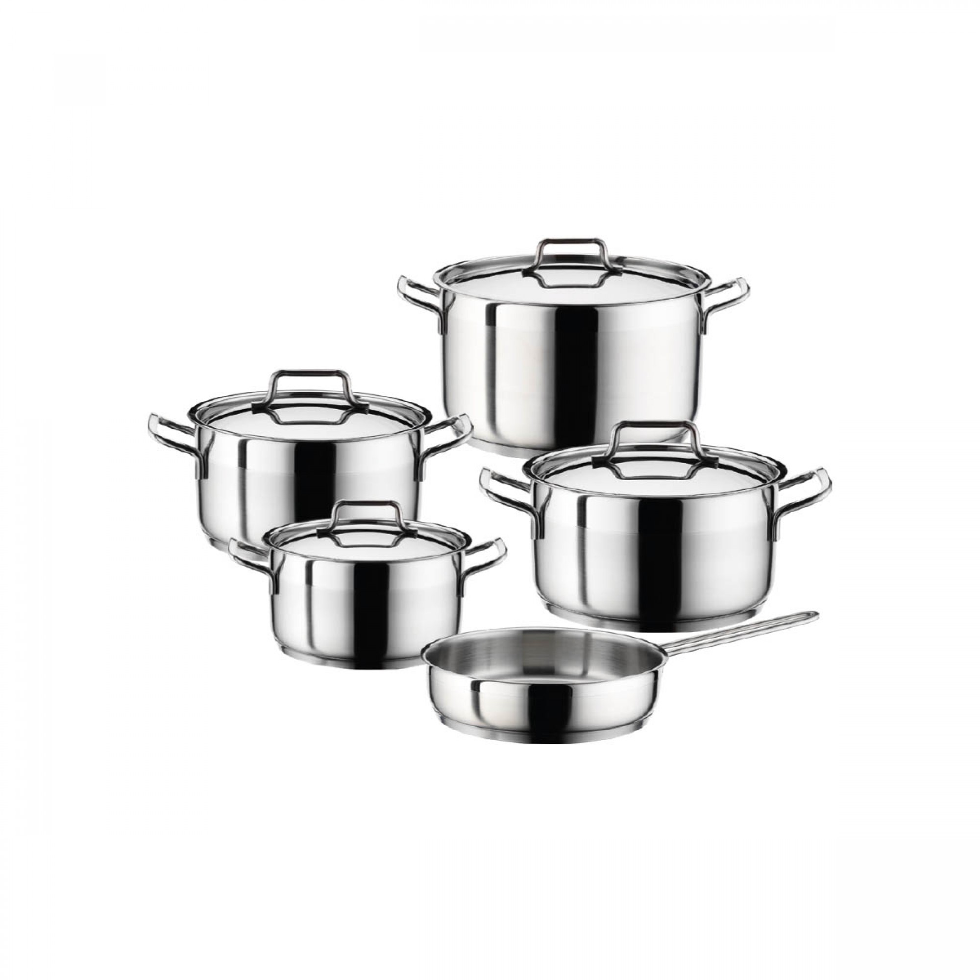 سێتی مەنجەڵی جۆری ئانێت 9 پارچە: ستیل - 3STCLK0009011