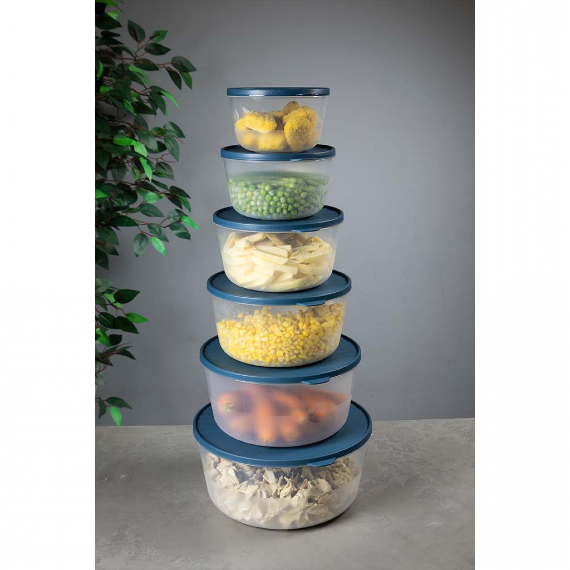 سێتی حافیزەی پلاستیک 6 پارچە - 81193